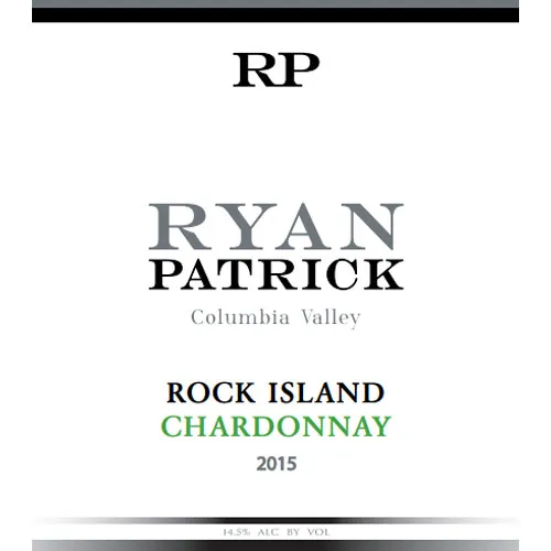 Rock Island Chardonnay Bottle