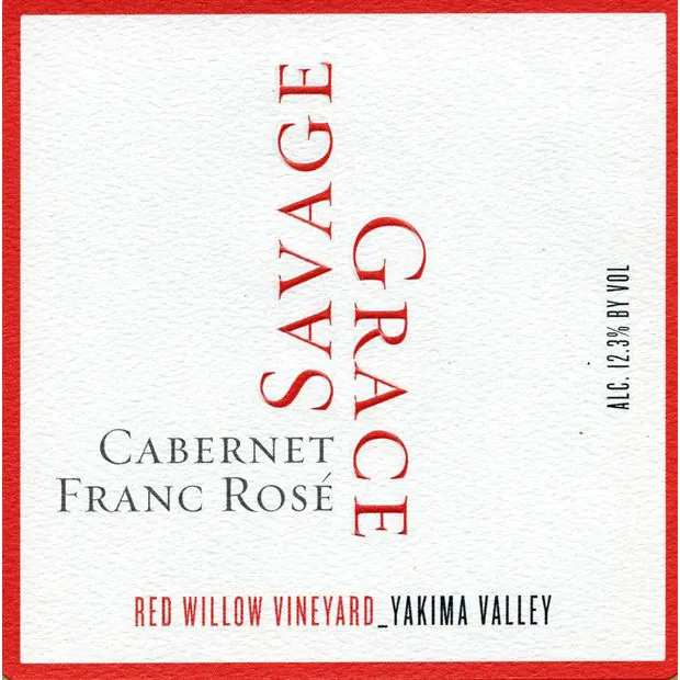 Red Willow Vineyard Rose Bottle