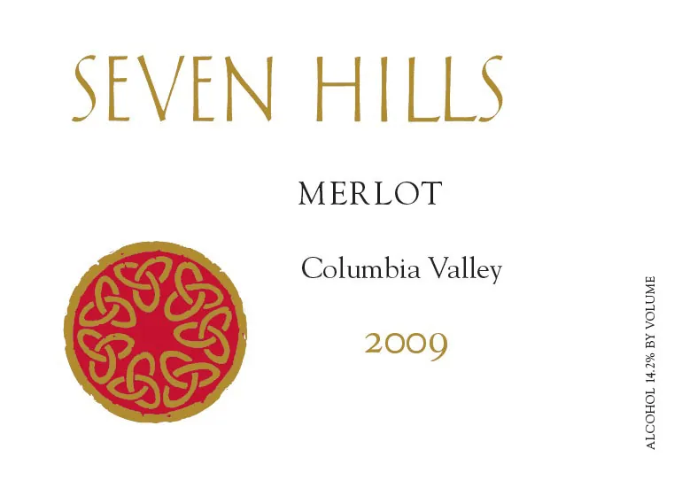 Columbia Valley Merlot Bottle