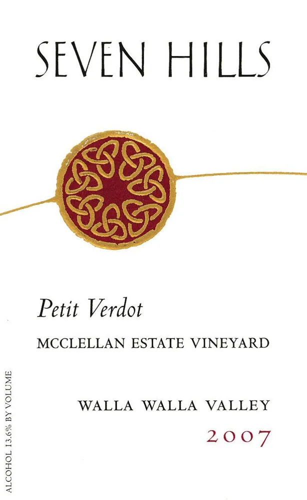 McClellan Estate Vineyard Petite Verdot Bottle