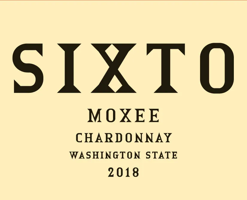 Moxee Vineyard Chardonnay Bottle