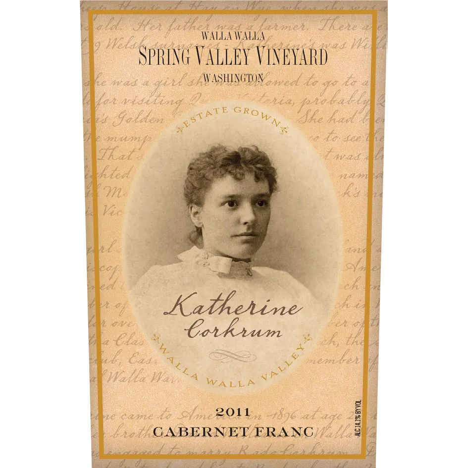 Kathryn Corkrum Cabernet Franc Bottle