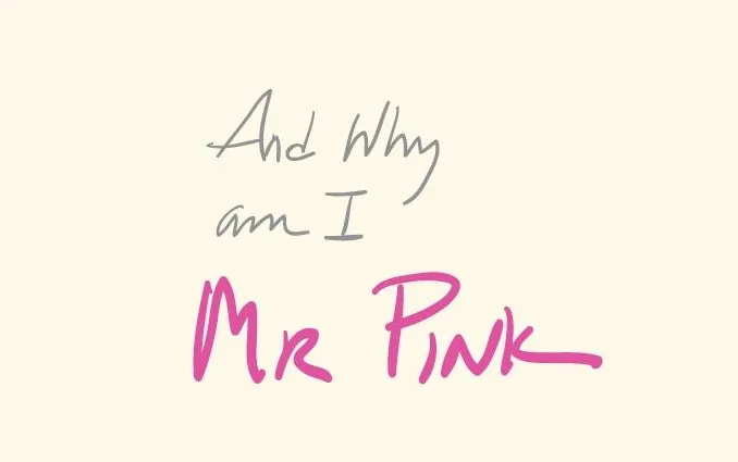 Mr. Pink Bottle