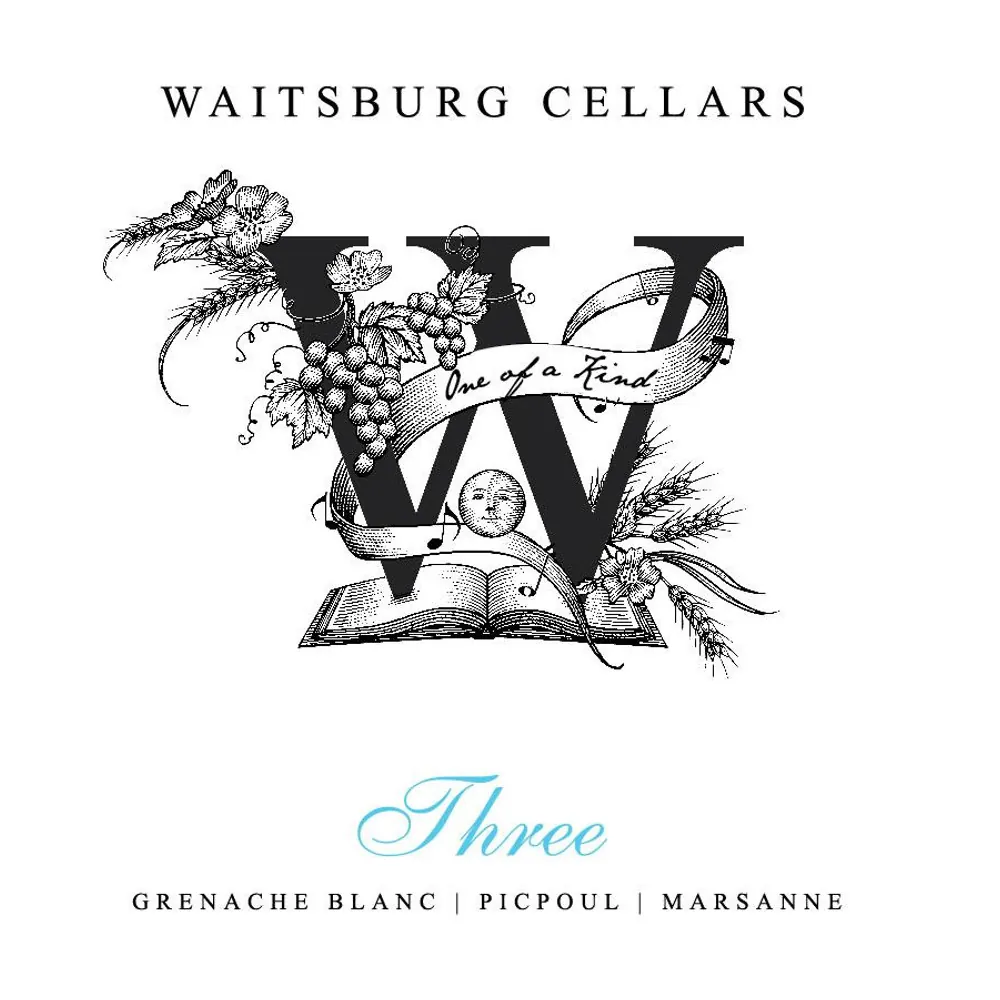 Three White Blend Bottle