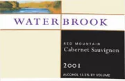 Red Mountain Cabernet Sauvignon Bottle