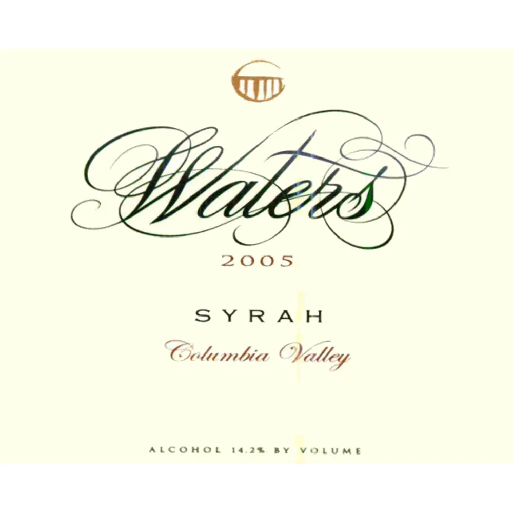 Syrah Bottle
