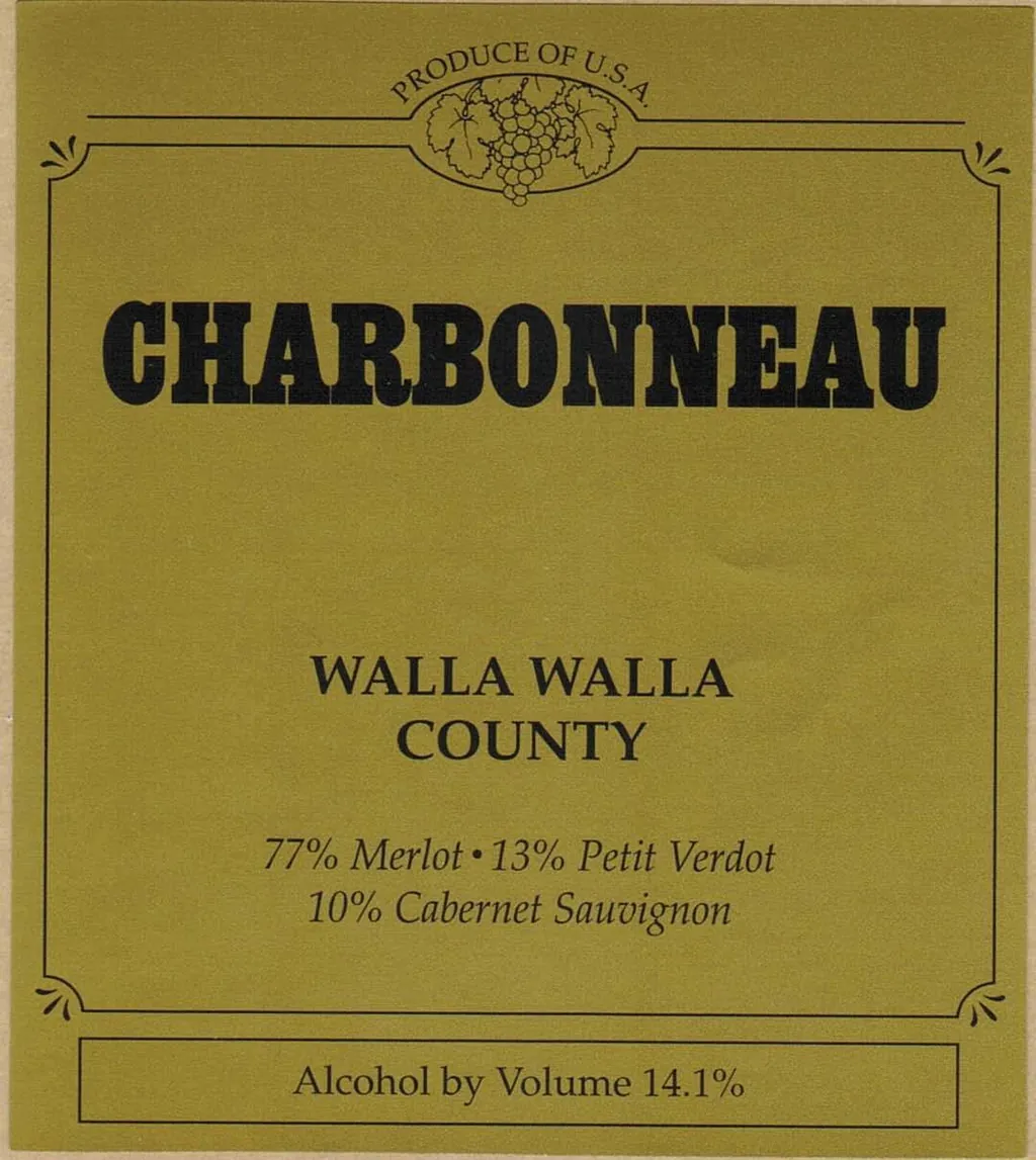 Charbonneau Bottle