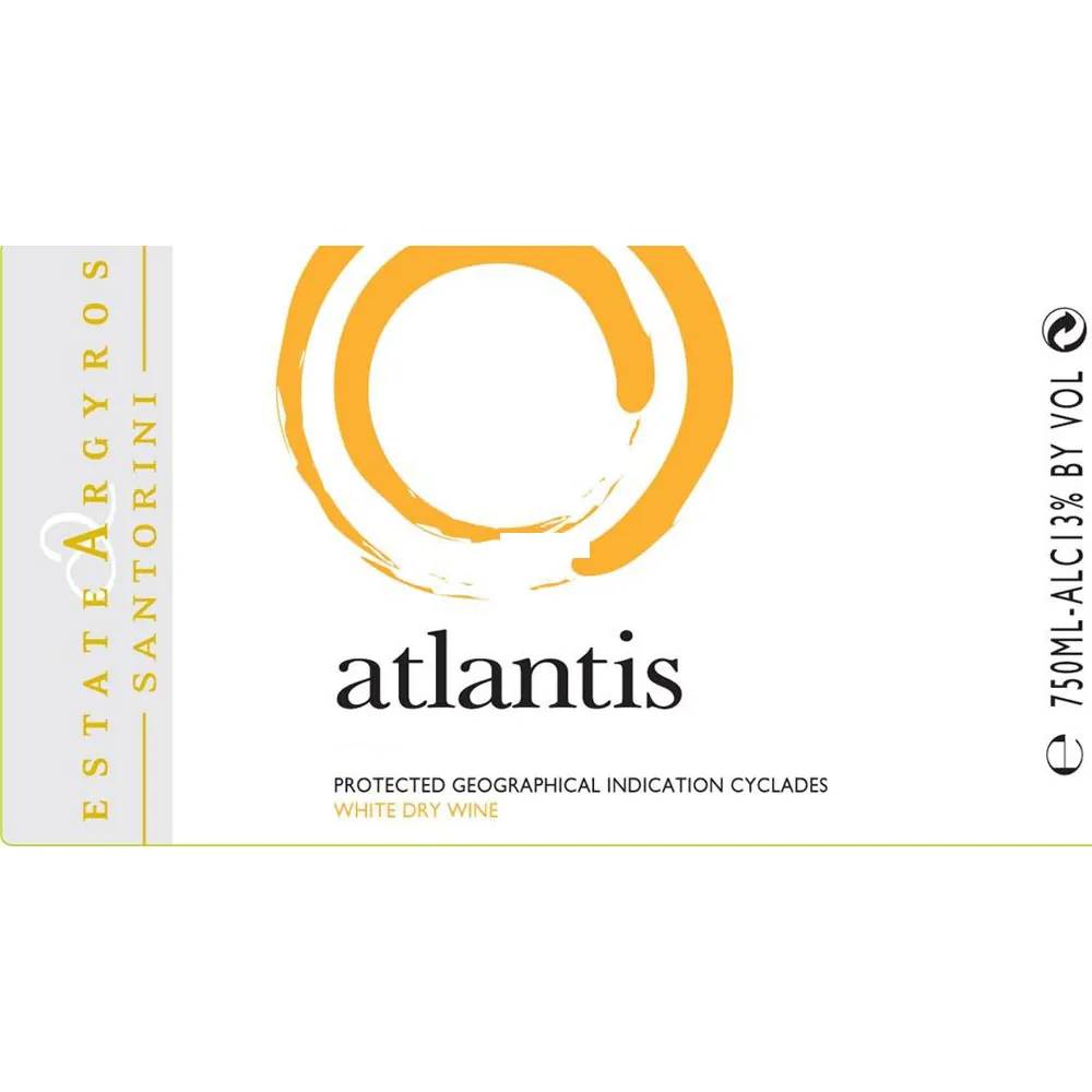 Atlantis White Bottle