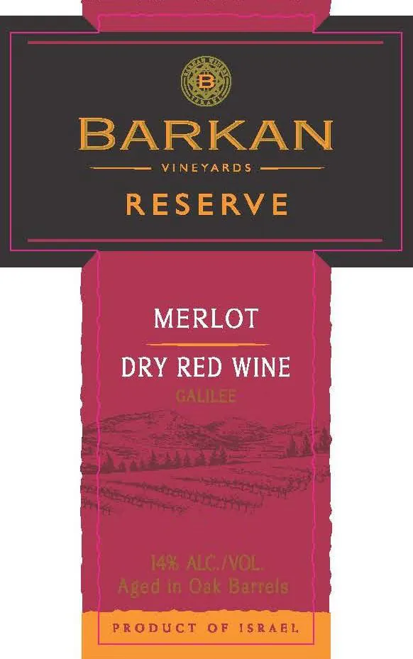 Reserve Merlot Bottle