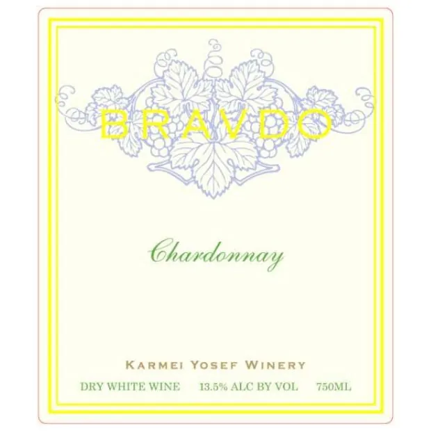 Chardonnay Bottle