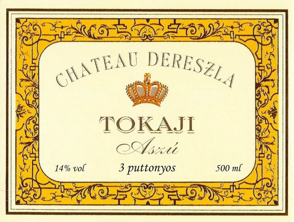 Tokaji Aszu 3 Puttonyos Bottle