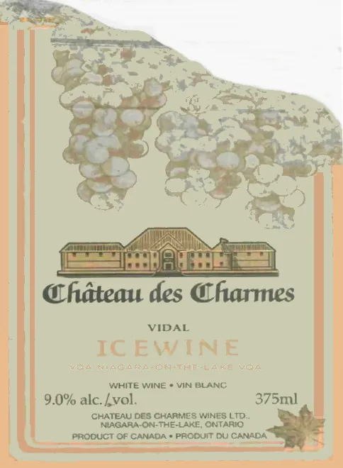 Vidal Icewine Bottle