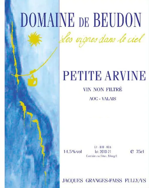 Petite Arvine Bottle