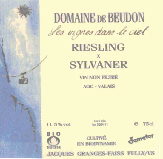 Riesling Sylvaner Bottle