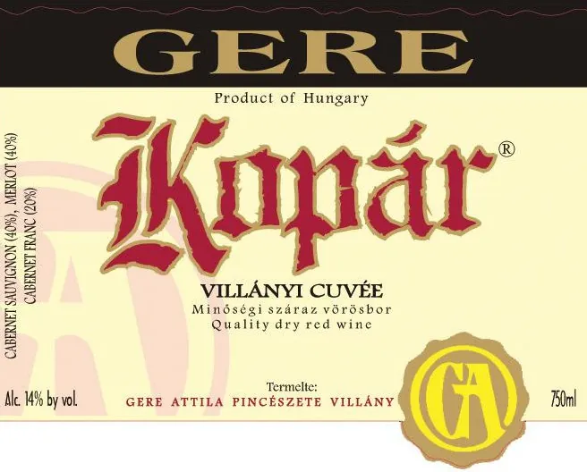 Kopar Cuvee Bottle