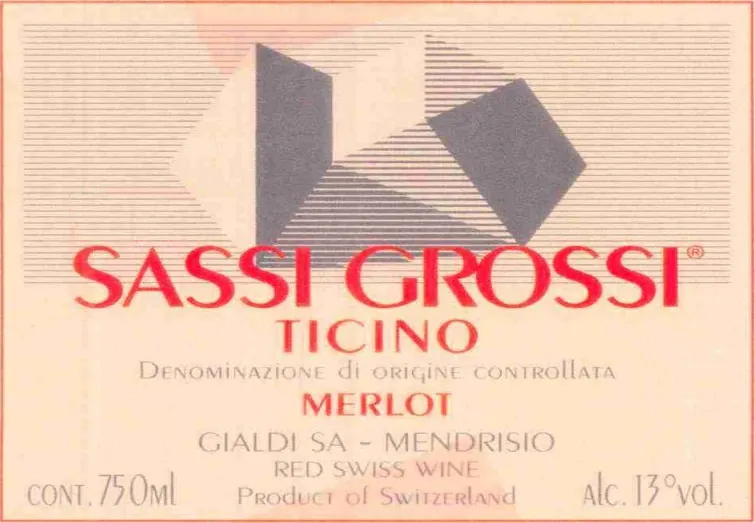 Ticino Sassi Grossi Bottle