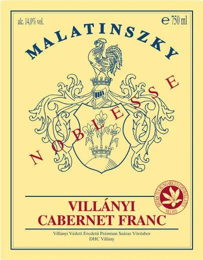 Noblesse Cabernet Franc Bottle