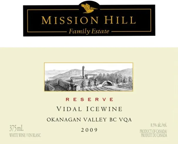 IceWine Vidal Bottle