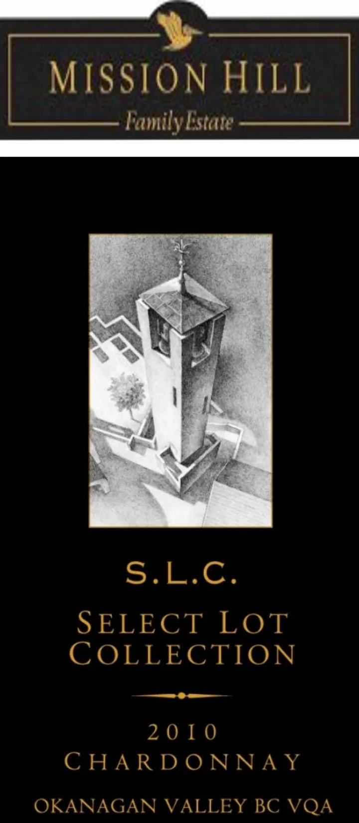 Select Lot Collection S.L.C. Chardonnay Bottle