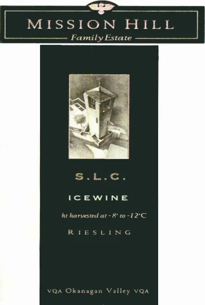 Select Lot Collection S.L.C. Icewine Riesling Bottle