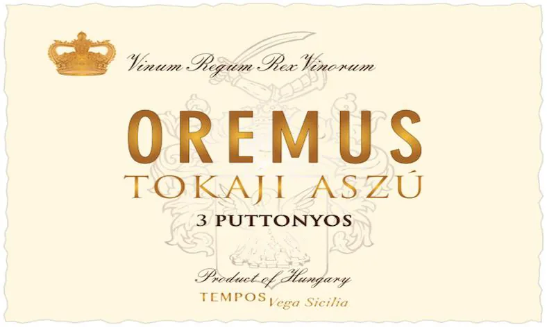 Tokaji Aszu 3 Puttonyos Bottle