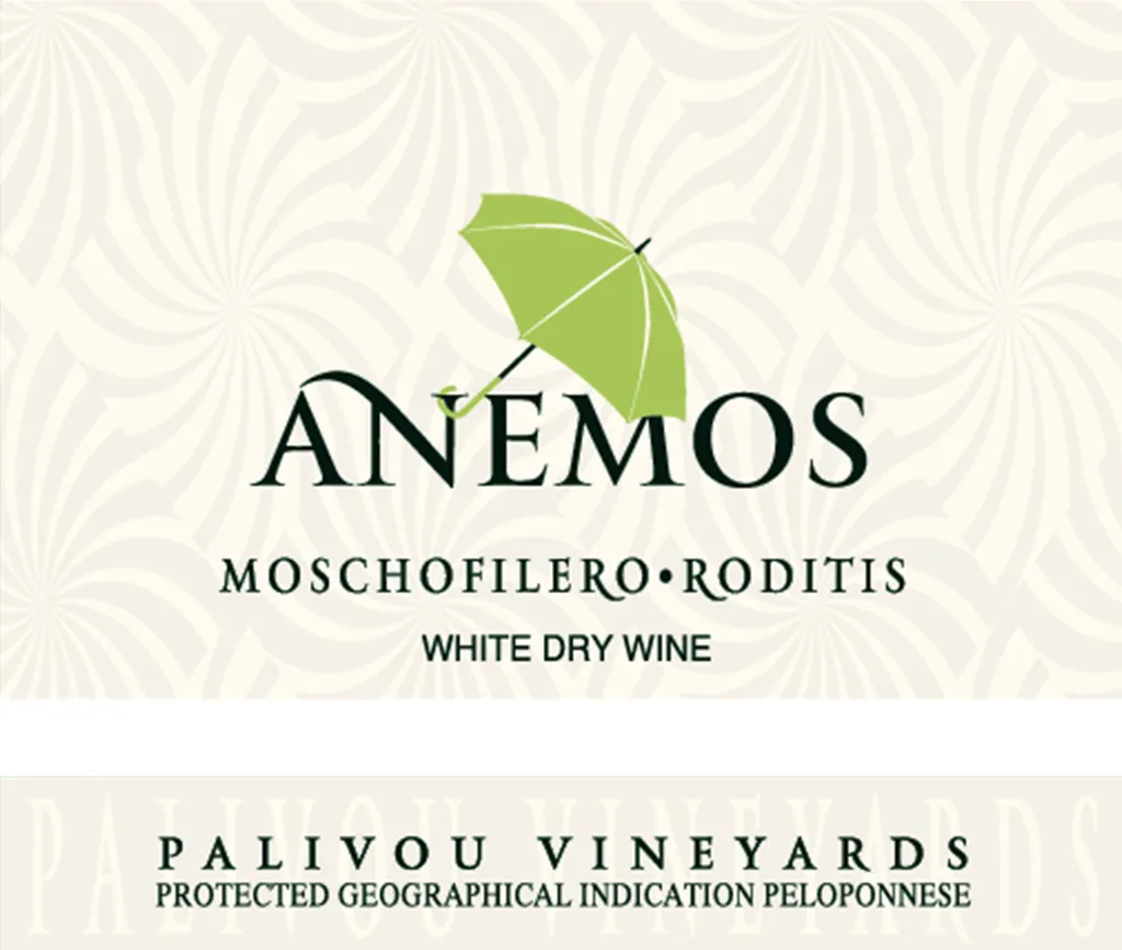 Anemos White Bottle