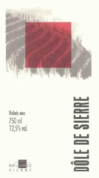 Dole de Sierre Bottle