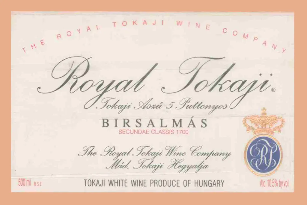 Tokaji Birsalmas Single Vineyard Aszu Tokaji 5 Puttonyos Bottle