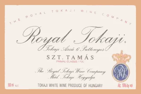 Tokaji Szt. Tamas Aszu 6 Puttonyos Bottle