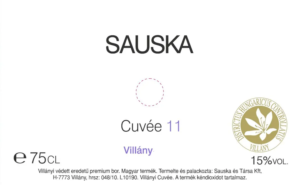 Cuvee 11 Bottle
