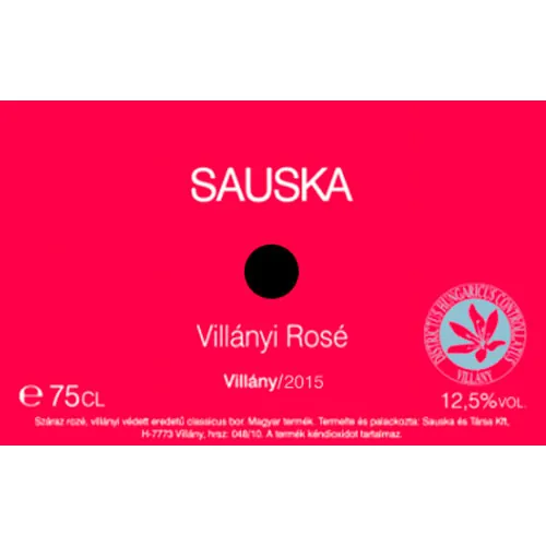 Villanyi Rose Bottle