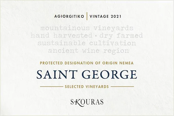 Saint George Agiorgitiko Bottle