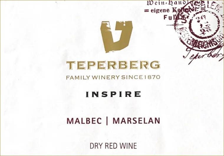 Inspire Malbec-Marselan Bottle
