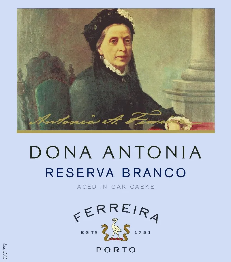 Dona Antonia Reserva White Port Bottle