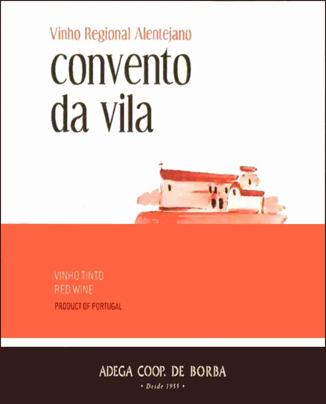 Convento da Vila Bottle