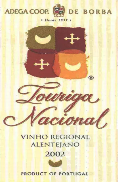 Vinho Regional Alentejano Touriga Nacional Bottle