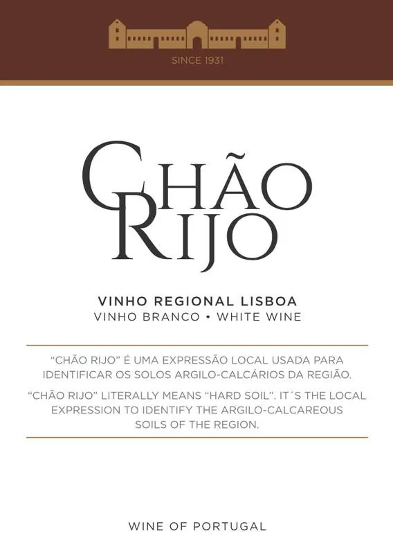 Chao Rijo Branco Bottle