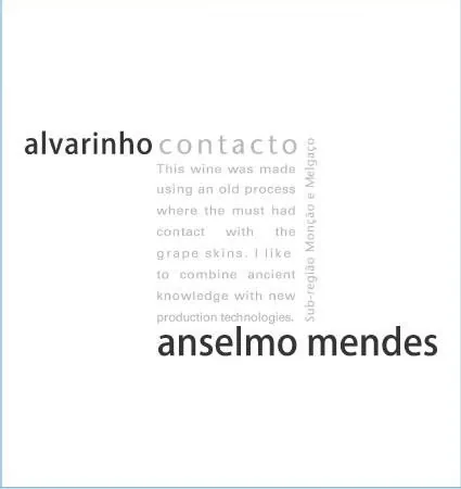 Contacto Alvarinho Bottle