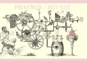 Phaunus Pet Nat Rose Bottle