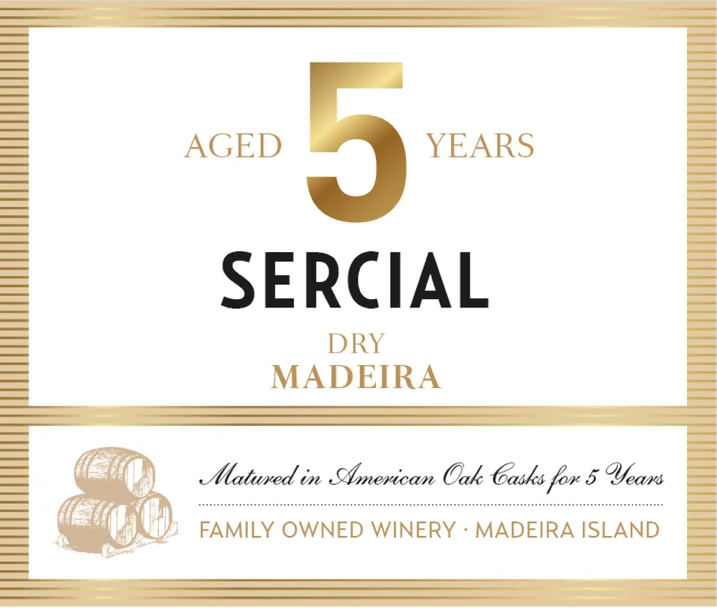 5 Year Old Sercial Madeira Bottle