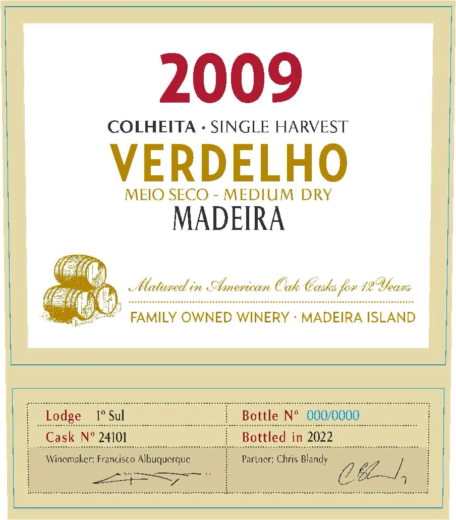 Verdelho Colheita Bottle
