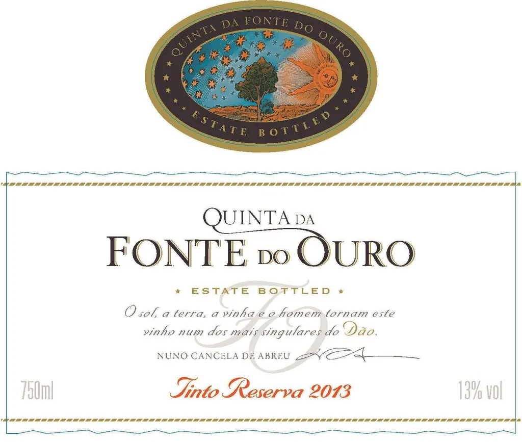 Quinta da Fonte do Ouro Reserva Tinto Bottle