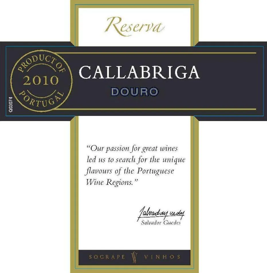 Douro Reserva Bottle