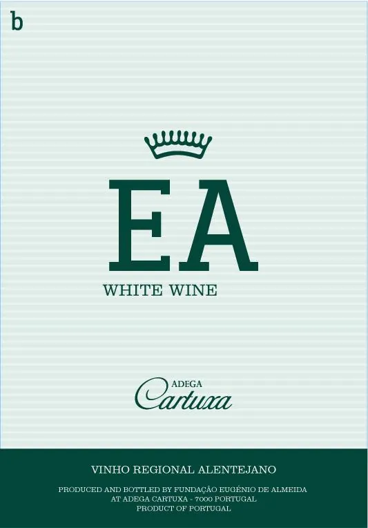 Eugenio de Almeida EA Branco Vinho Regional Alentejano Bottle