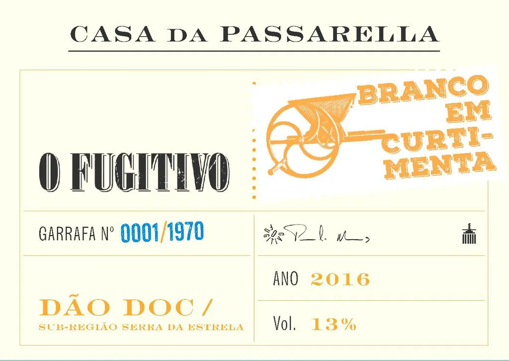 O Fugitivo em Curtimenta Branco Bottle