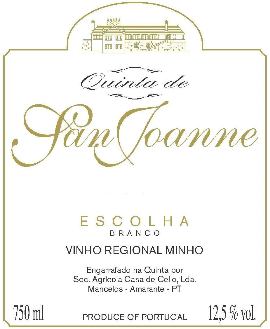 Quinta de San Joanne Escolha Branco Bottle
