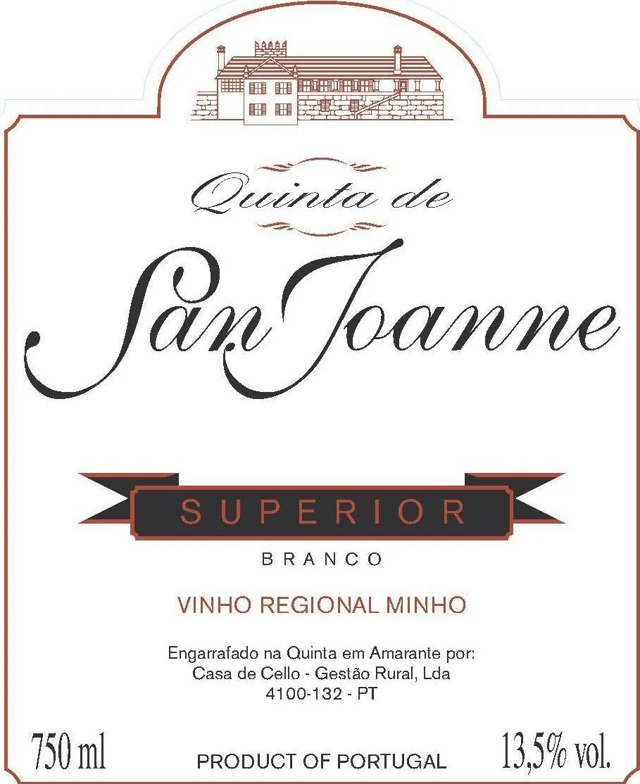 Quinta de San Joanne Superior Branco Bottle