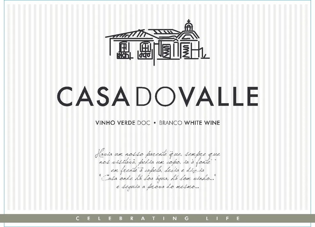 Vinho Verde Branco Bottle