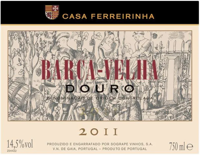 Barca Velha Bottle