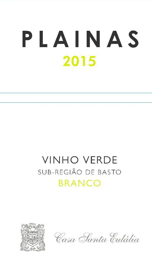 Plainas Branco Bottle